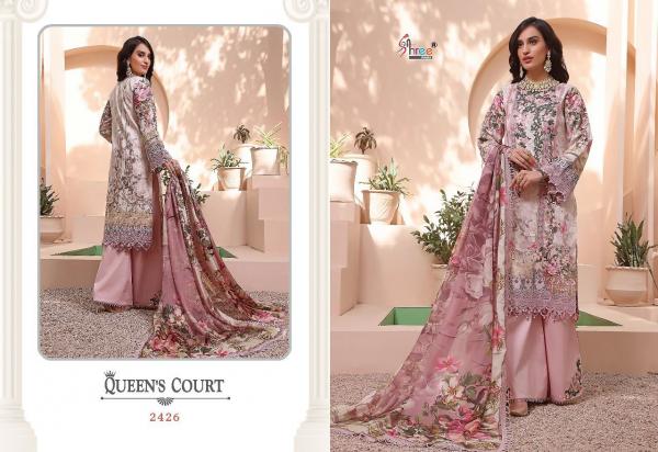 Shree Queens Court 2422 Cotton Designer Pakistani Salwar Suits Collection 